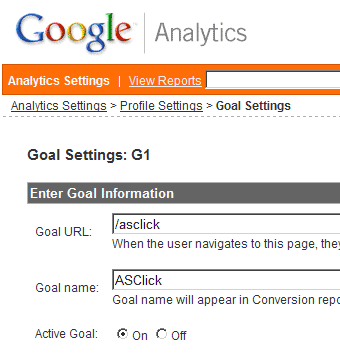 AdSense doel aanmaken in Analytics