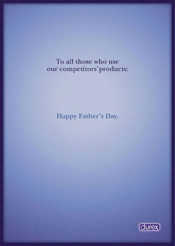Durex wenst je een fijne vaderdag Durex wenst je een fijne vaderdag