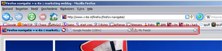 Firefox tabbladen Firefox tabbladen
